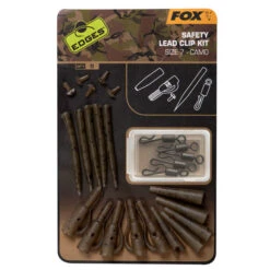 Fox Edges Camo Safety Lead Clip Kit