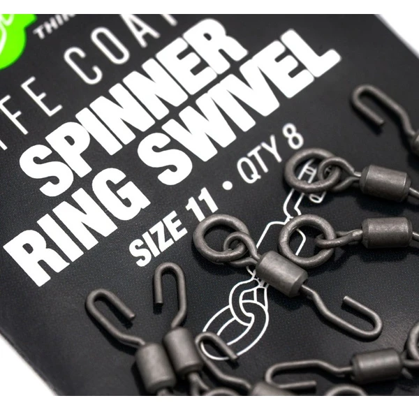 KORDA PTFE Coated Spinner Ring Swivel