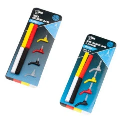 NASH Zig Screws Mixed Colours